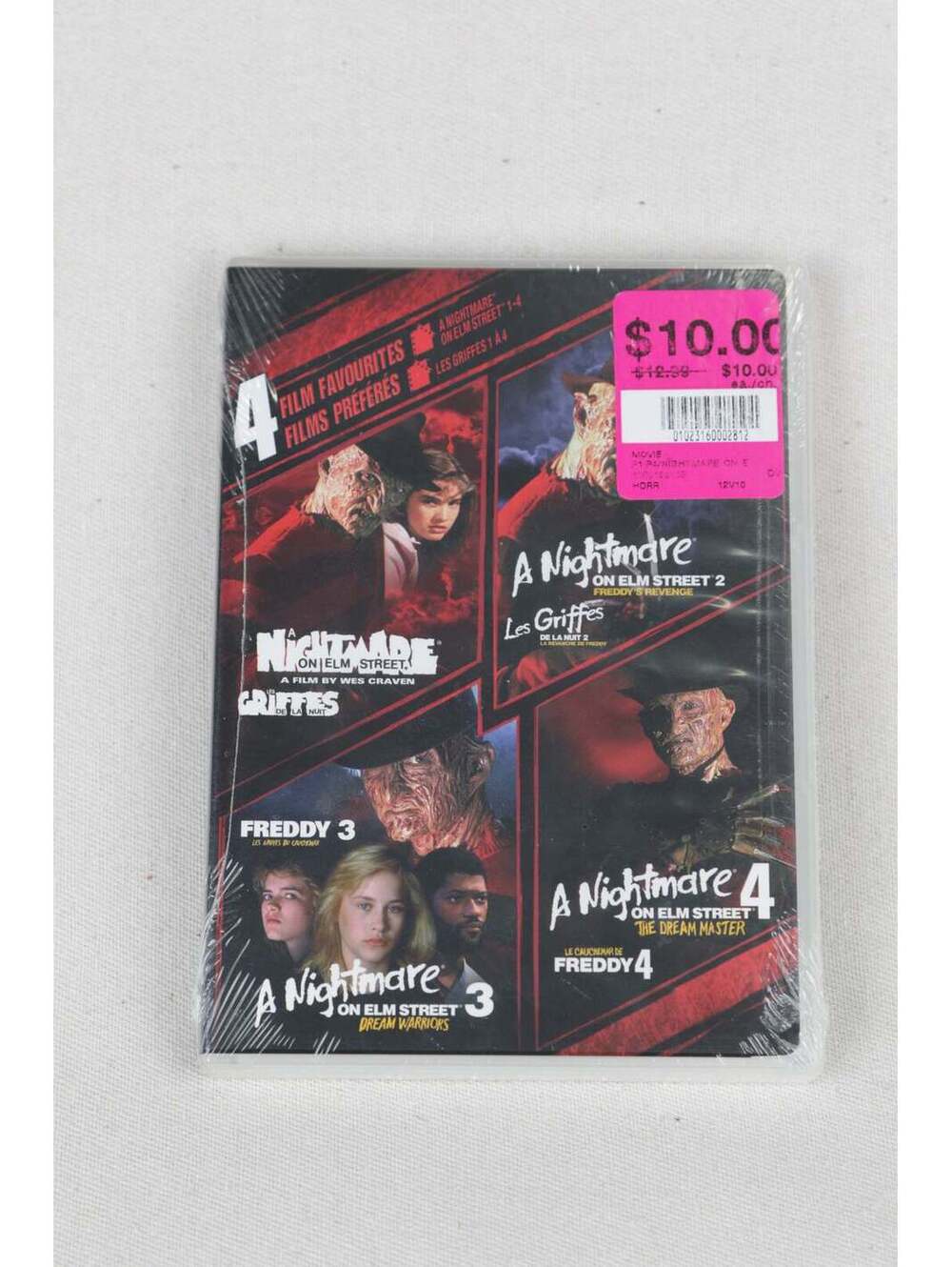 2011' A Nightmare on Elm Street 1-4 DVD Sealed
